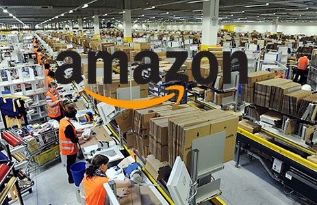 Inside amazon warehouse