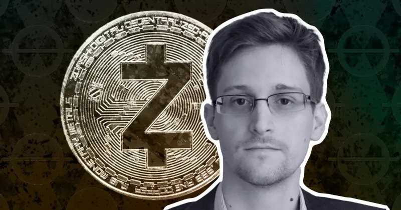 Snowden + Zcash Coin