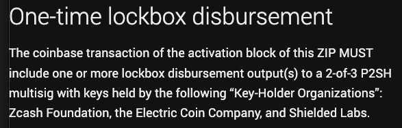 Lockbox disbursement notes